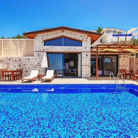 Villa Uzumlu Village 1 Bedroom With Private Heated Pool Kalkan